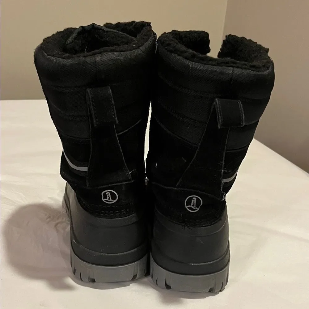 Lands' End Black Winter Boots